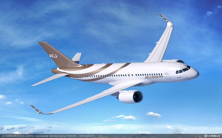 Lanza Airbus aeronaves ACJ319neo y ACJ320neo